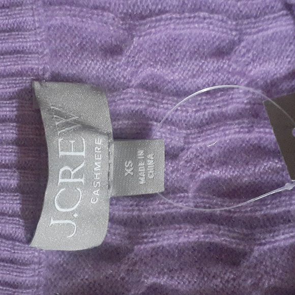 J crew cashmere cable- knit Hentley t-shirt - Picture 3 of 6